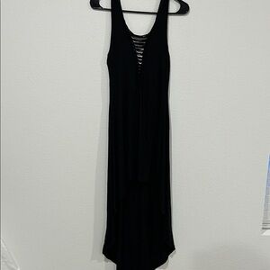 Windsor Black High Low Dress